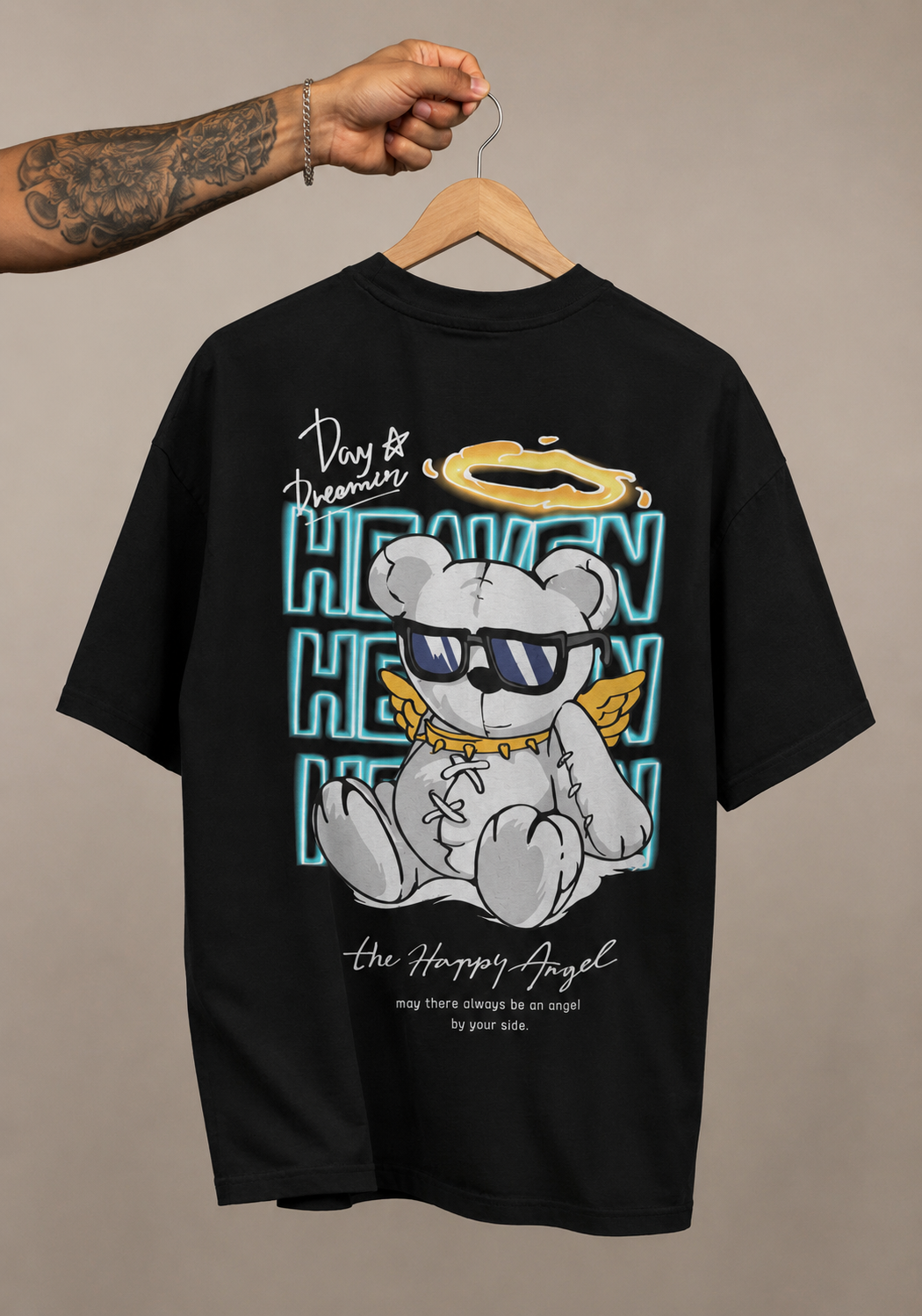 Camiseta Oversized | Bear Heaven Unissex