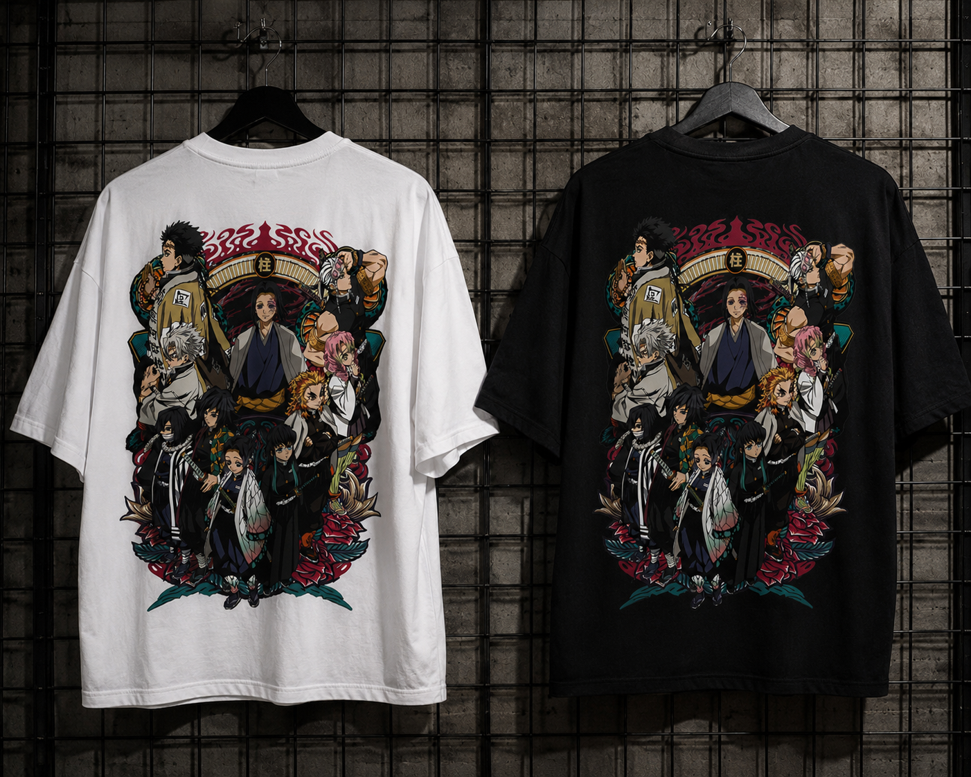 Camiseta Oversized | Demon Slayer Unissex