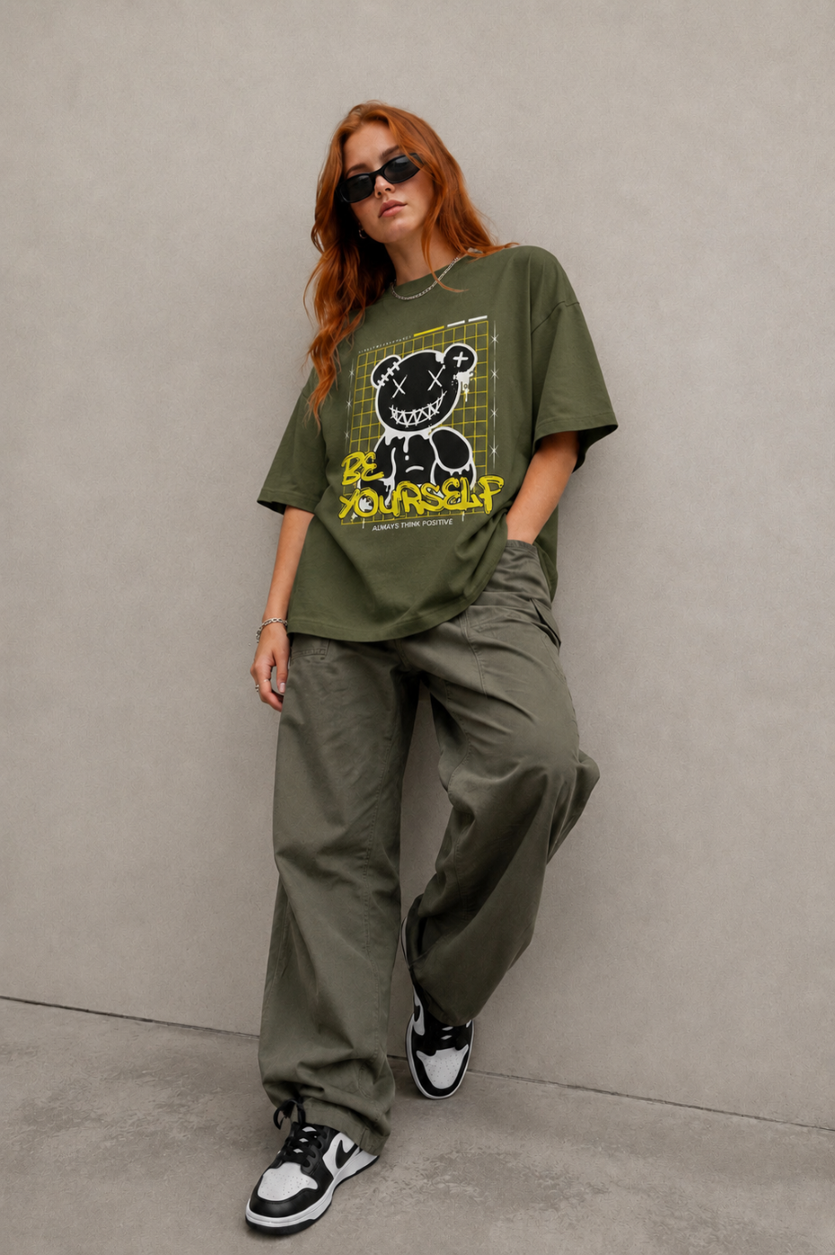 Camiseta Oversized | Be Yourself Unissex