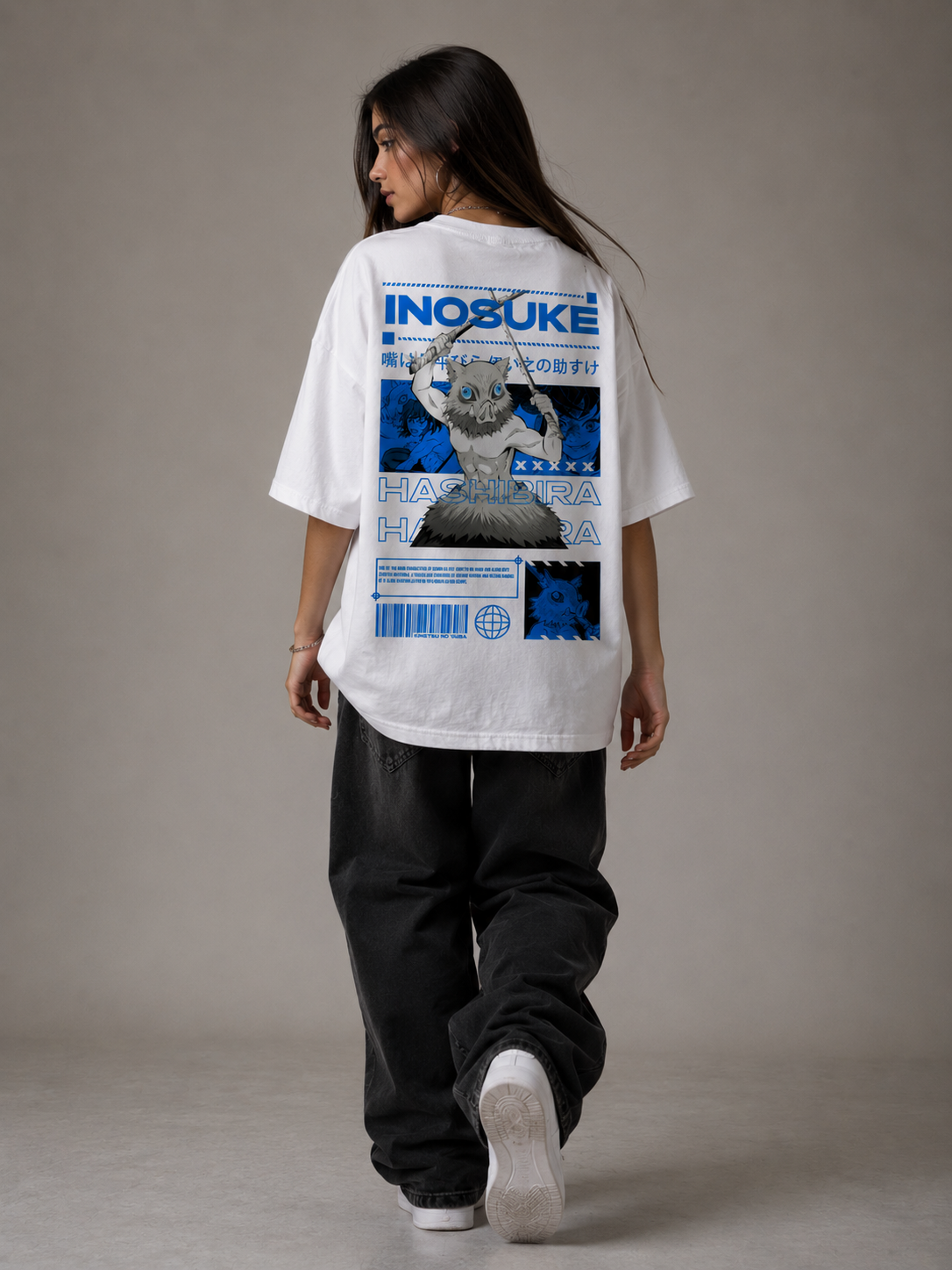 Camiseta Oversized | Demon Slayer Unissex