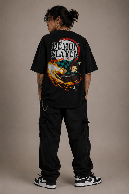 Camiseta Oversized | Demon Slayer