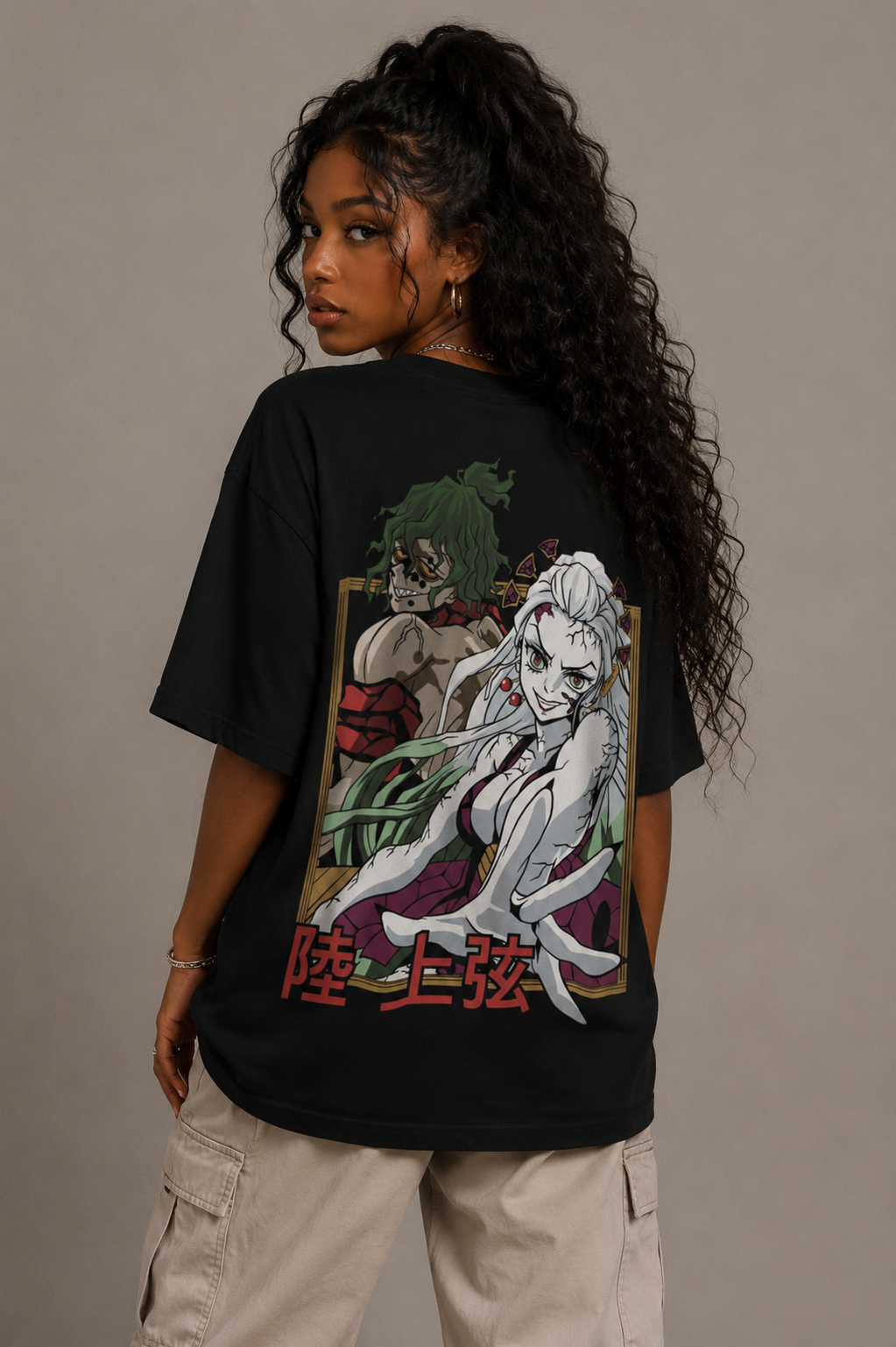 Camiseta Oversized | Demon Slayer Unissex