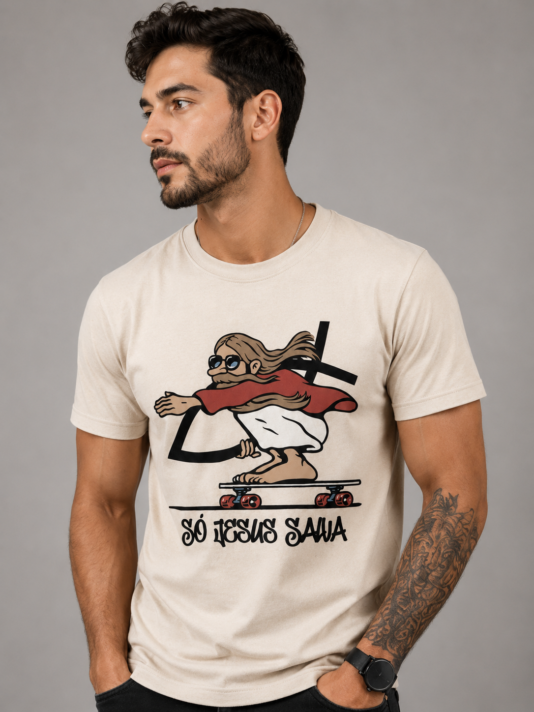 T-Shirt Coleção Cristã | Só Jesus