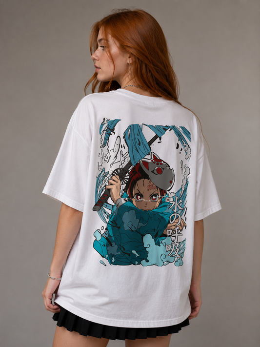 Camiseta Oversized | Demon Slayer Unissex