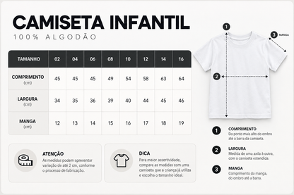 Camiseta | Hello Kitty e My Melody