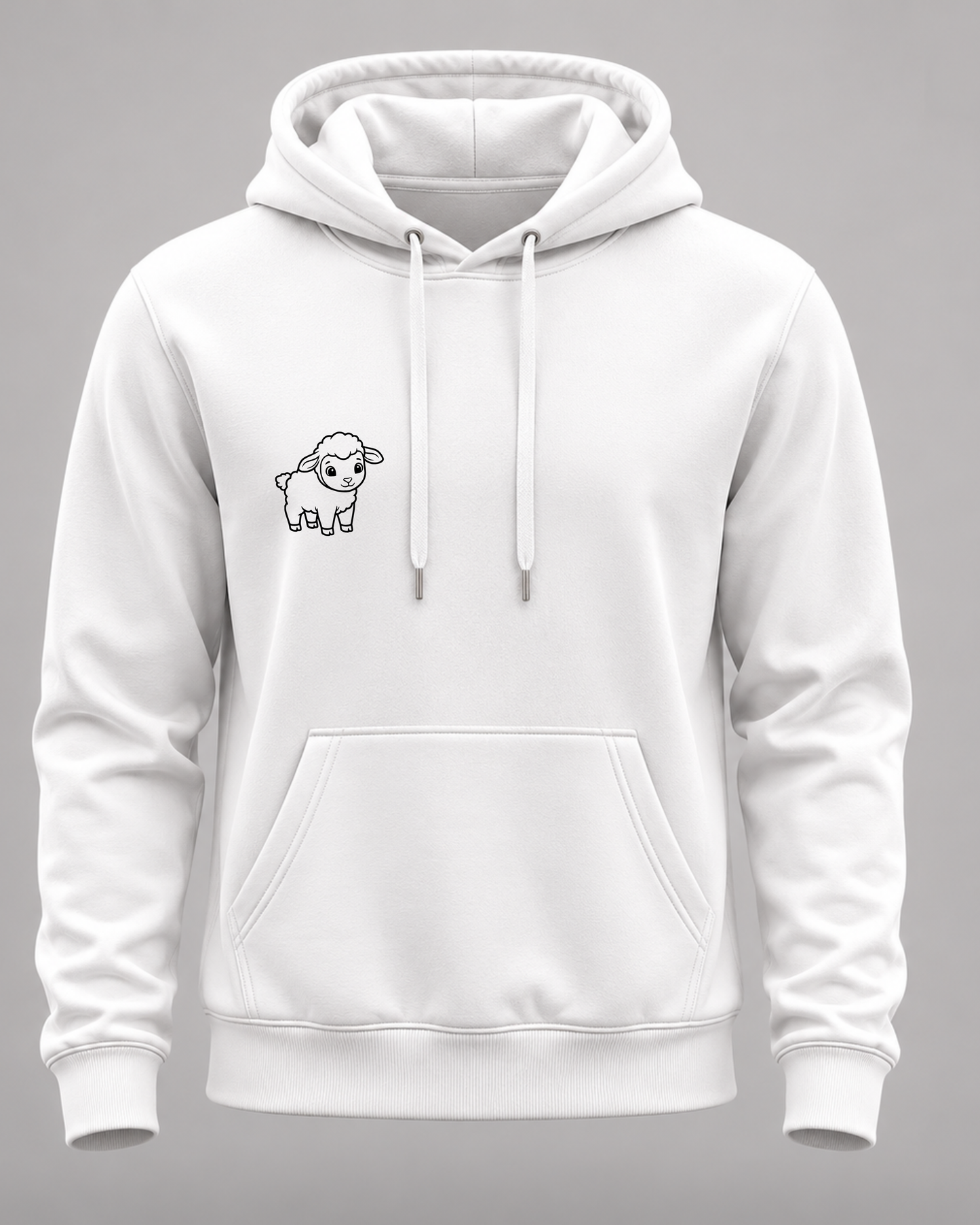 Moletom Canguru Minimalista | Ovelhinha