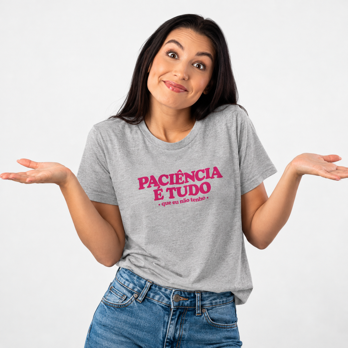 Camiseta Unissex | Paciência é tudo