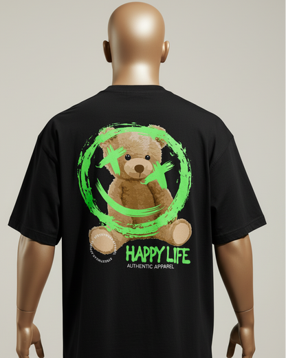 Camiseta Oversized | Bear Happy Unissex