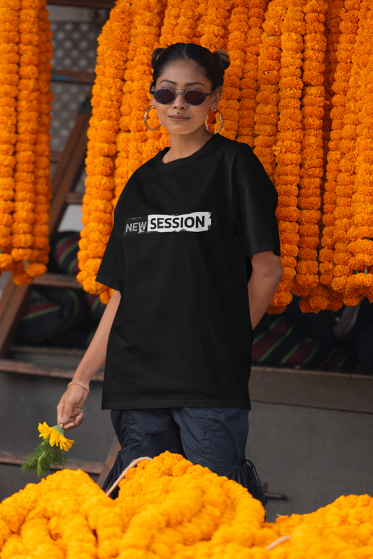 Camiseta Oversized | New Session Unissex