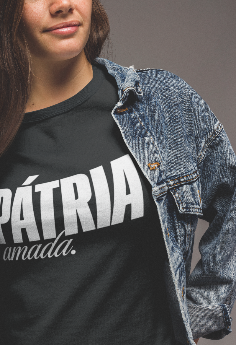 T-shirt Pátria Amada | 🇧🇷