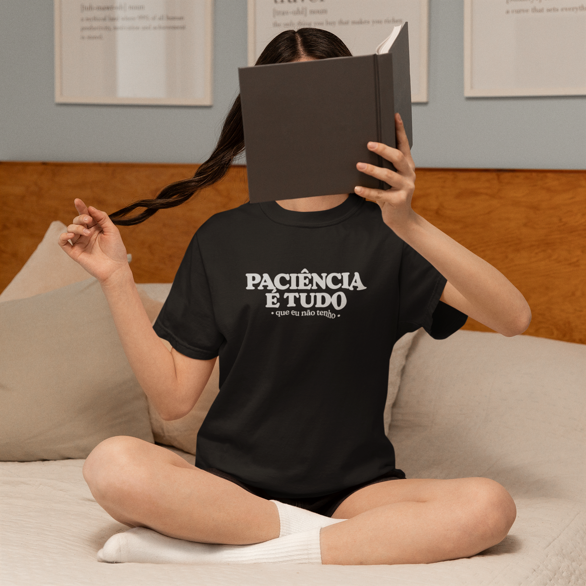 Camiseta Unissex | Paciência é tudo