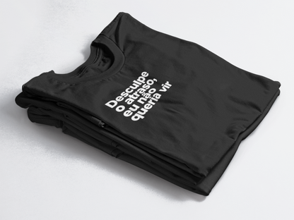 Camiseta Unissex | Não queria vir
