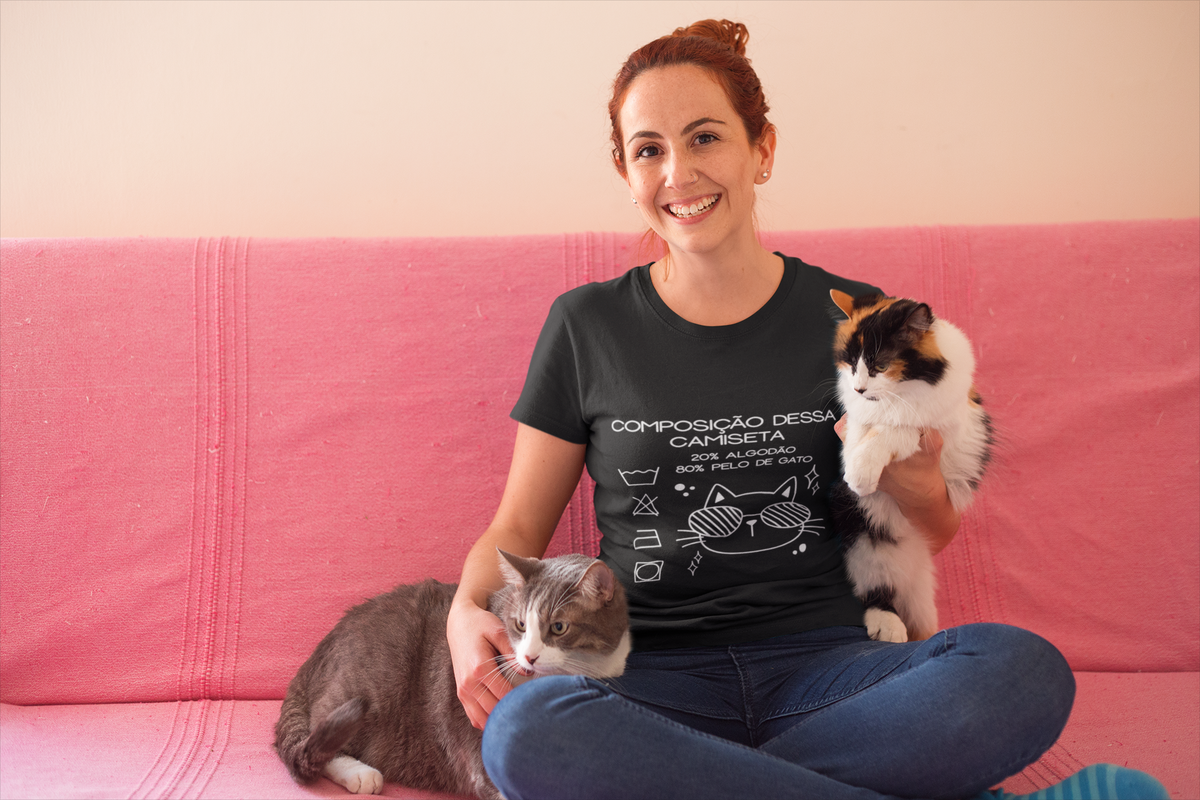 Camiseta Unissex | Pelo de Gato