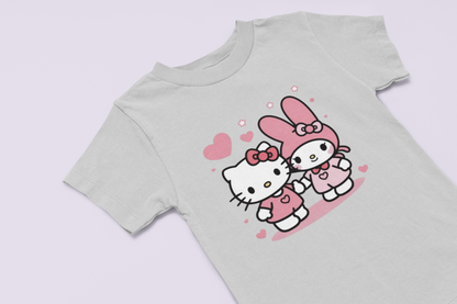 Camiseta | Hello Kitty e My Melody