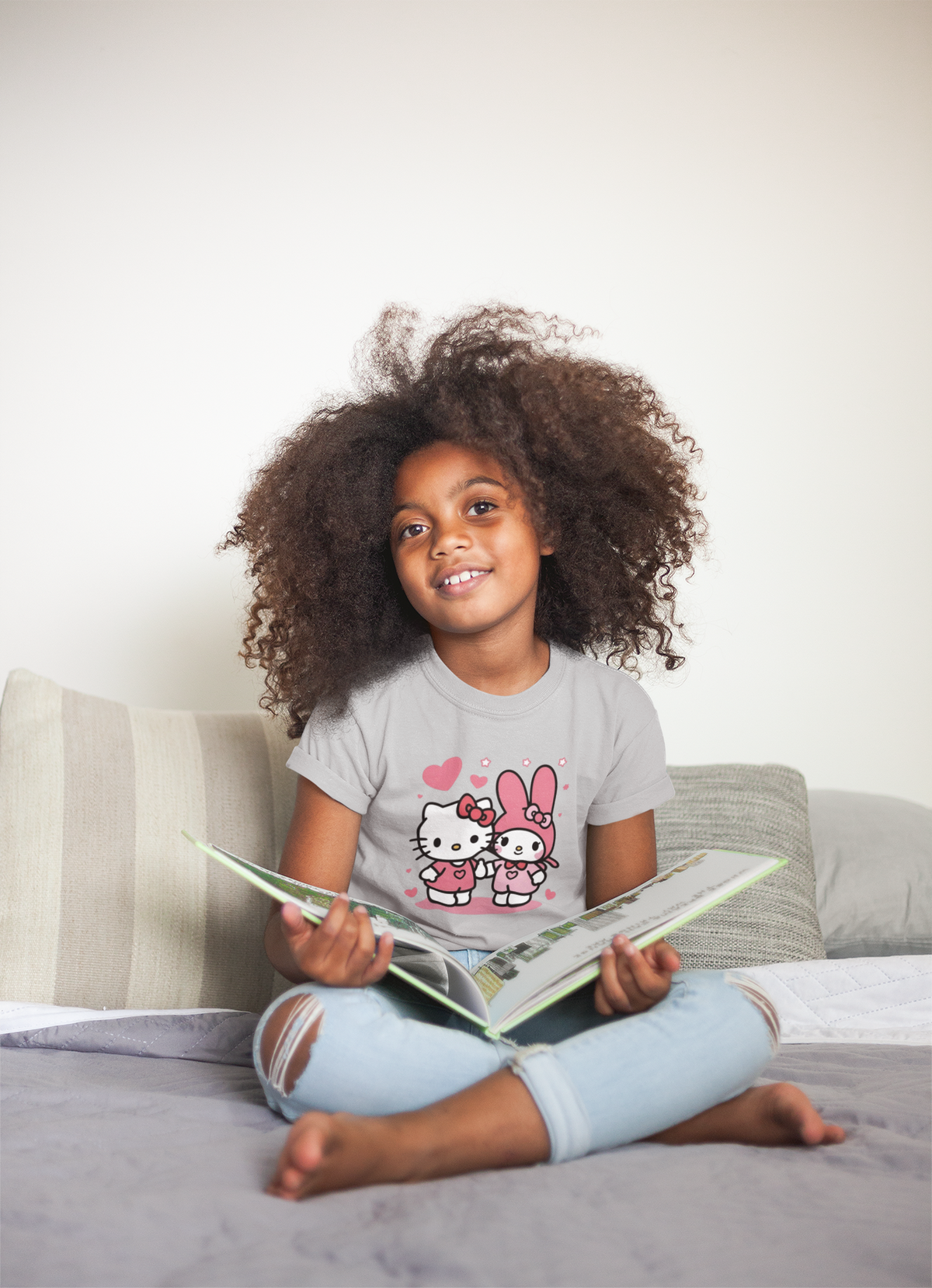 Camiseta | Hello Kitty e My Melody