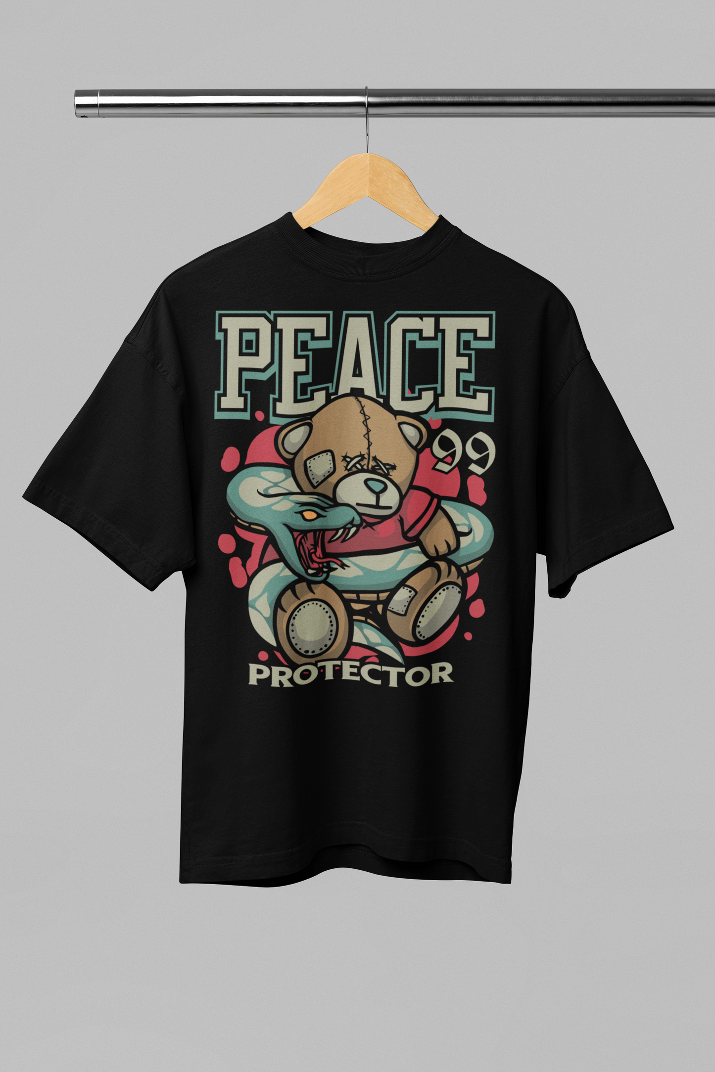 Camiseta Oversized | Protector unissex