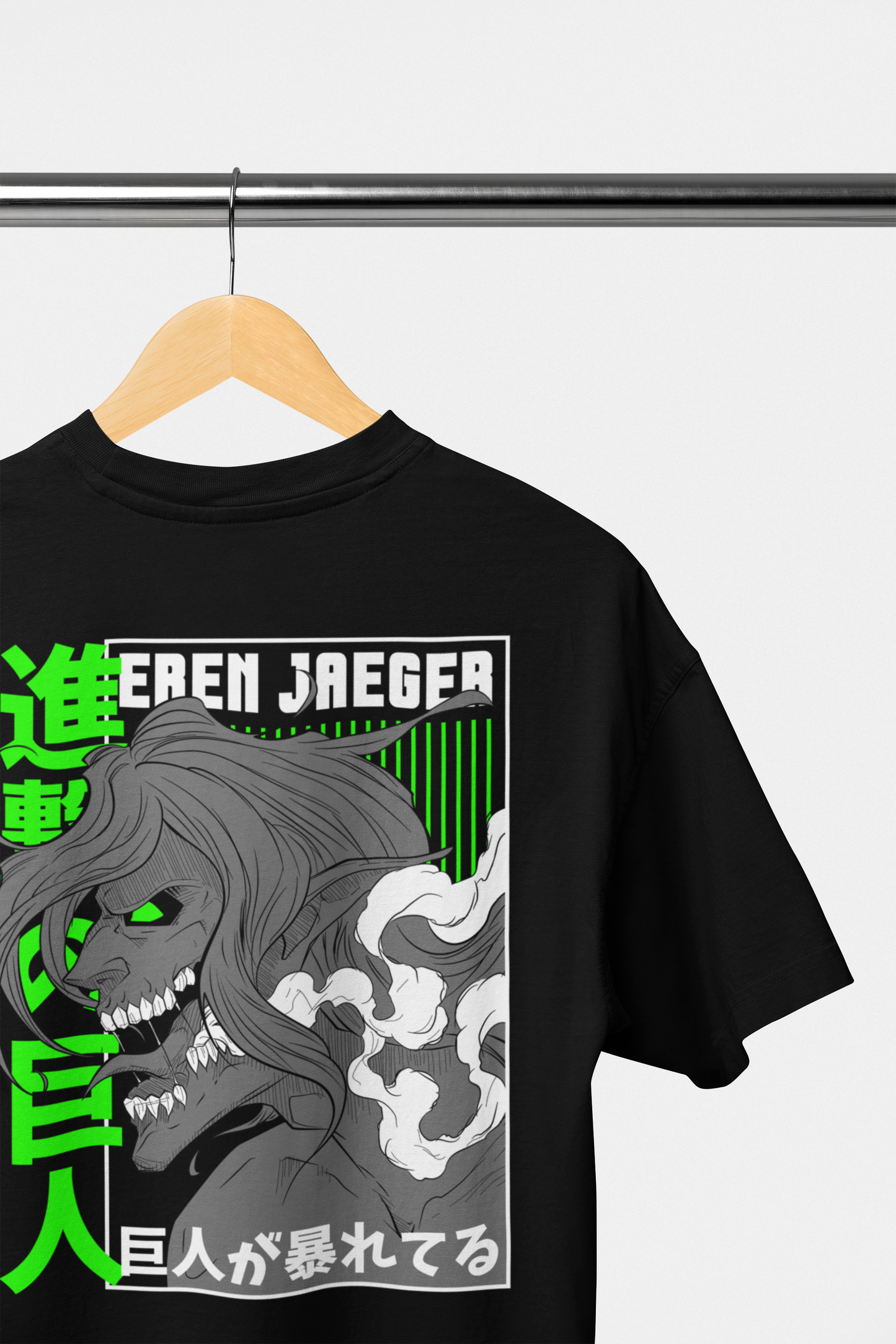 Camiseta Oversized | Attack On Titan Unissex