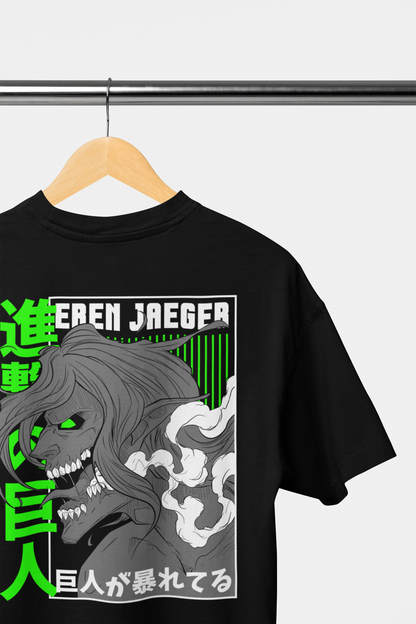 Camiseta Oversized | Attack On Titan Unissex