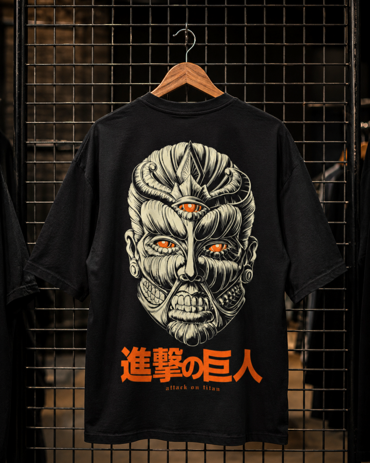 Camiseta Oversized | Attack On Titan Unissex