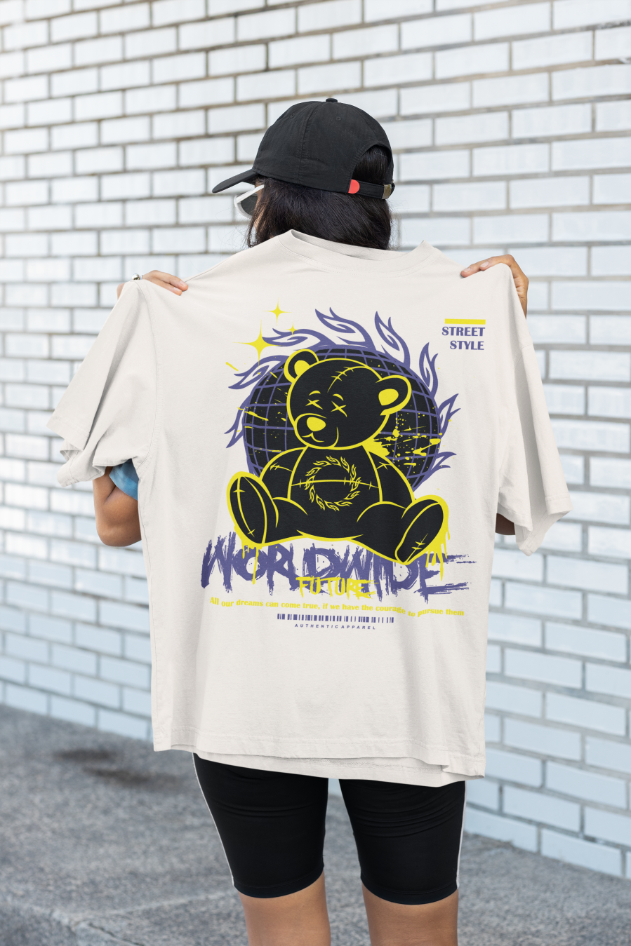 Camiseta Oversized | Bear Street Unissex
