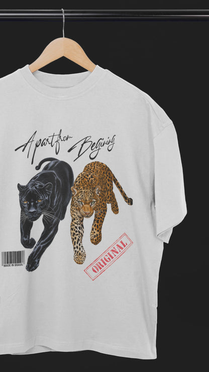 Camiseta Oversized | Onças Unissex