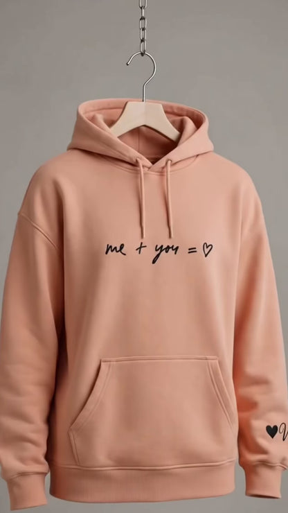 Moletom Me + You | Iniciais
