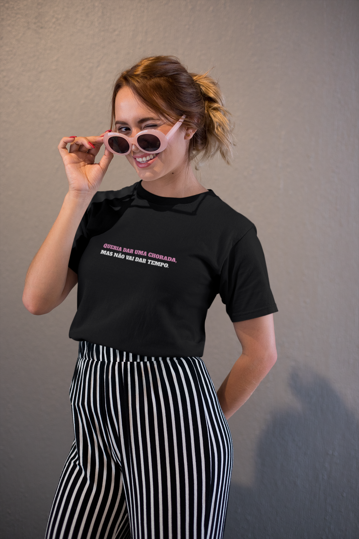 Camiseta Unissex | Não vai dar tempo.
